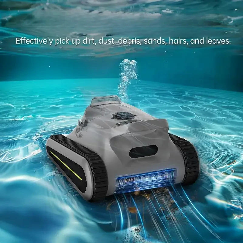 Aspirateur robot sans fil pour piscine Seauto Seal SE 2025 : nouvelle planification des parcours pour piscines creusées et hors sol