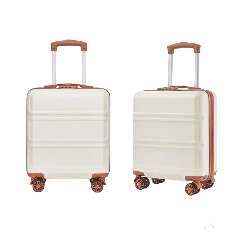 Étui rigide ABS léger 16 pouces KONO – Bagage à main avec serrure à combinaison