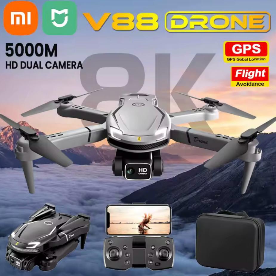 Drone V88 5G GPS HD photographie aérienne télécommande Drone HD double caméra quadrirotor