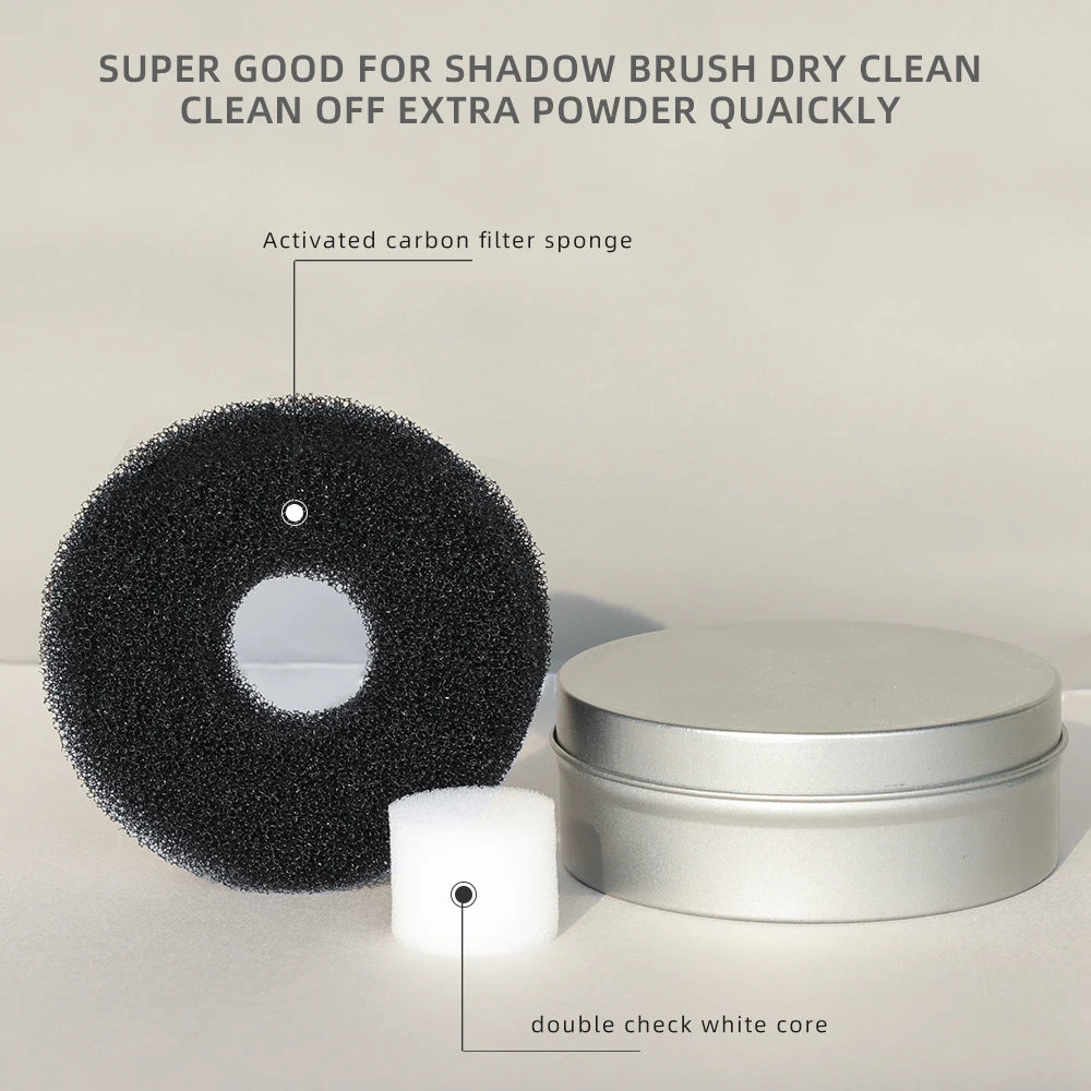 OVW Trockenreinigungsbox, doppelt verwendbar, Farbentferner, Schwamm, Waschbürste, Reinigungsset