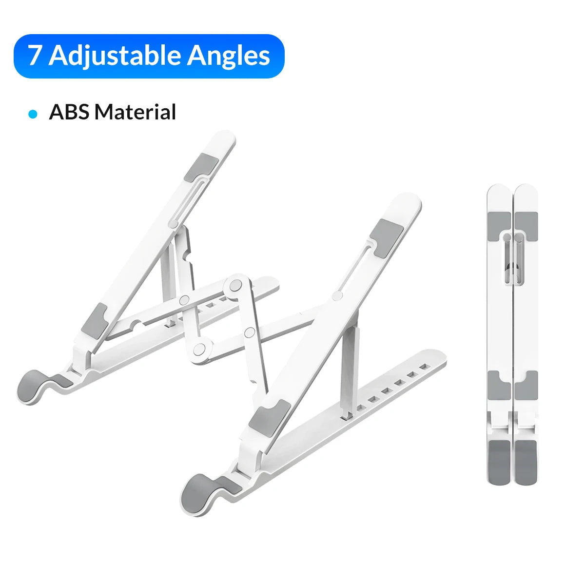 Support pour ordinateur Portable pliable ORICO, support pour ordinateur Portable réglable en aluminium support pour ordinateur, 7 Angles pour tablettes MacBook