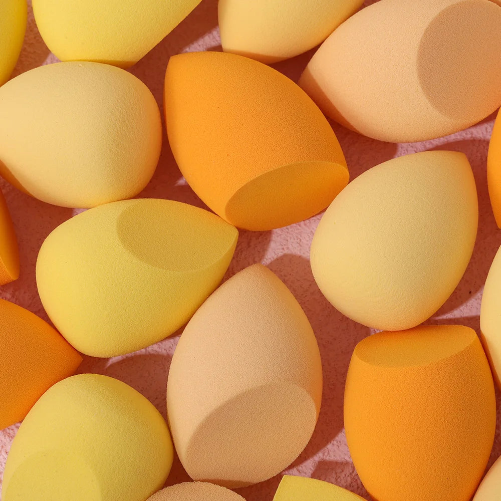 OVW Egg Shape Soft Makeup Sponge Novelty Cosmetic Beauty Foundation Blending Tool 4pcs