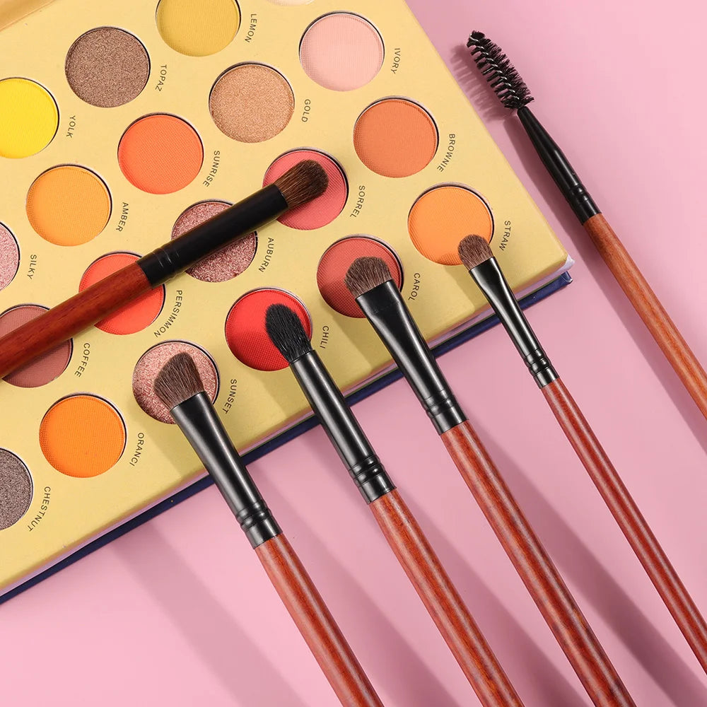 OVW Pro Makeup Brushes, Blush, Crease Blending Brush Goat Hair, Eye Cosmetic Kit