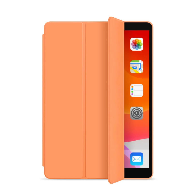 Coque iPad universelle 2026 – Protection antichoc multi-modèles avec rabat Tri-Fold et fonction auto veille