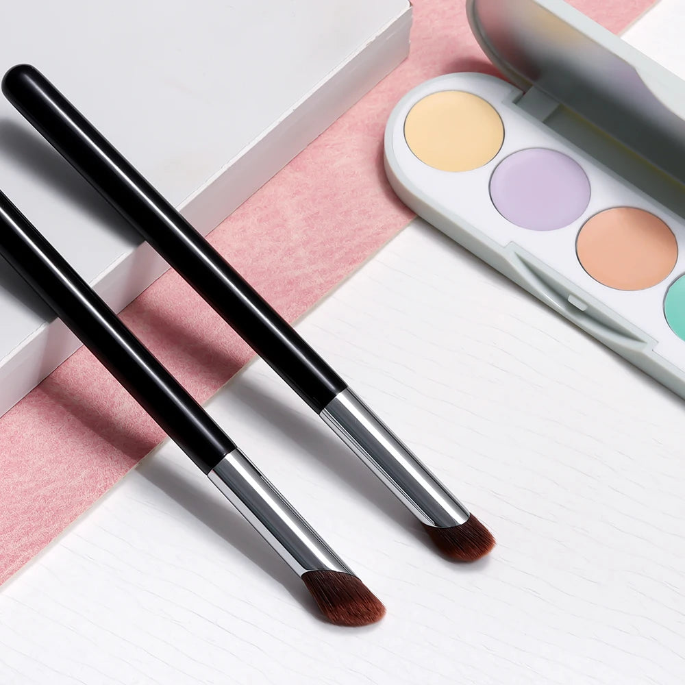 Brosse pour correcteur sous les yeux OVW, 1 pièce, ombre à paupières, fond de teint liquide, poils synthétiques, outils cosmétiques de beauté
