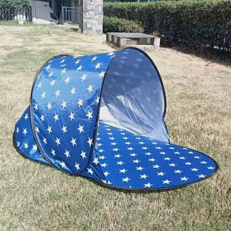 Tente de camping de plage UV portable, extérieur, pop-up, ouverte, polymères, pliante, automatique, pour 1 à 2 personnes