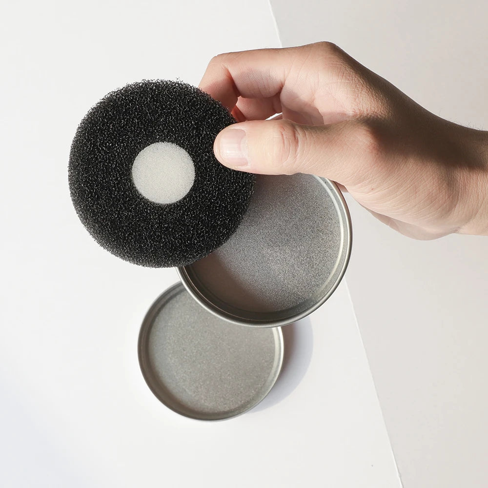 OVW Trockenreinigungsbox, doppelt verwendbar, Farbentferner, Schwamm, Waschbürste, Reinigungsset