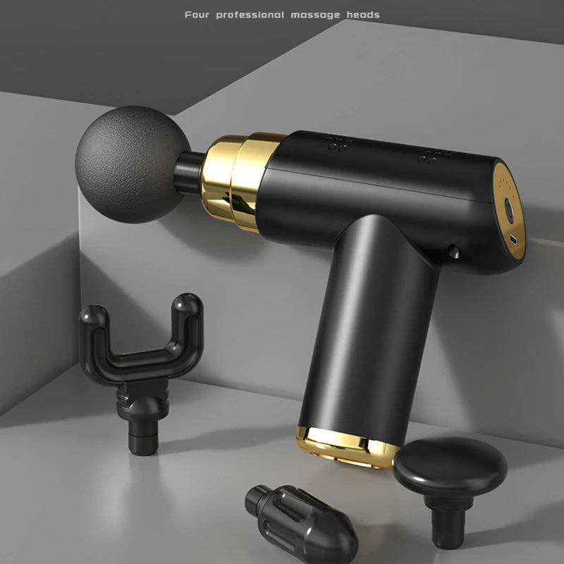 Mini Pistolet de massage intelligent portable, massage du visage, relaxation musculaire des tissus profonds