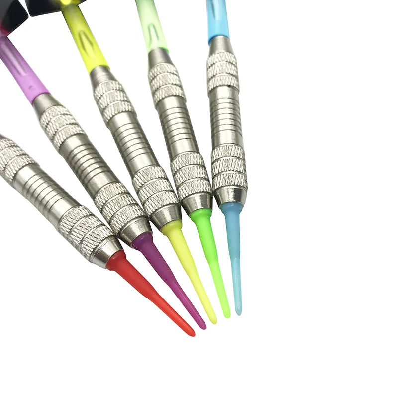 Fléchettes de haute qualité Yernea, fléchettes à pointe souple, assemblage d'articles de sport, manche en nylon, plastique,, 5 pièces