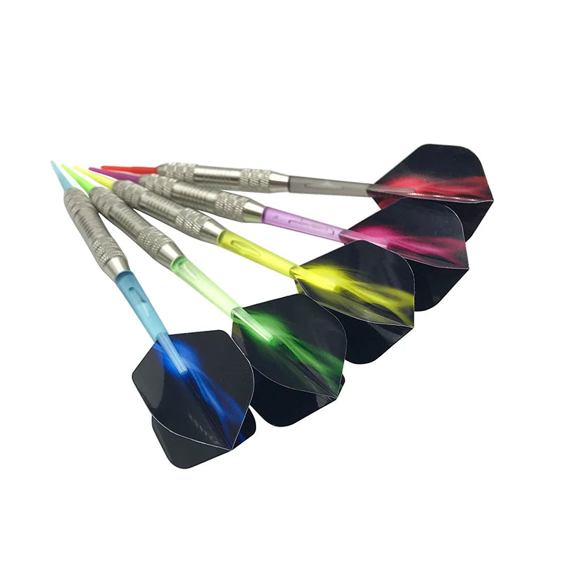 Fléchettes de haute qualité Yernea, fléchettes à pointe souple, assemblage d'articles de sport, manche en nylon, plastique,, 5 pièces