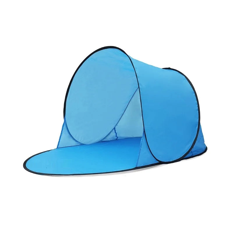 Tente de camping de plage UV portable, extérieur, pop-up, ouverte, polymères, pliante, automatique, pour 1 à 2 personnes