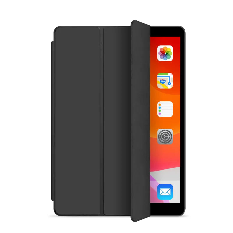 Coque iPad universelle 2026 – Protection antichoc multi-modèles avec rabat Tri-Fold et fonction auto veille