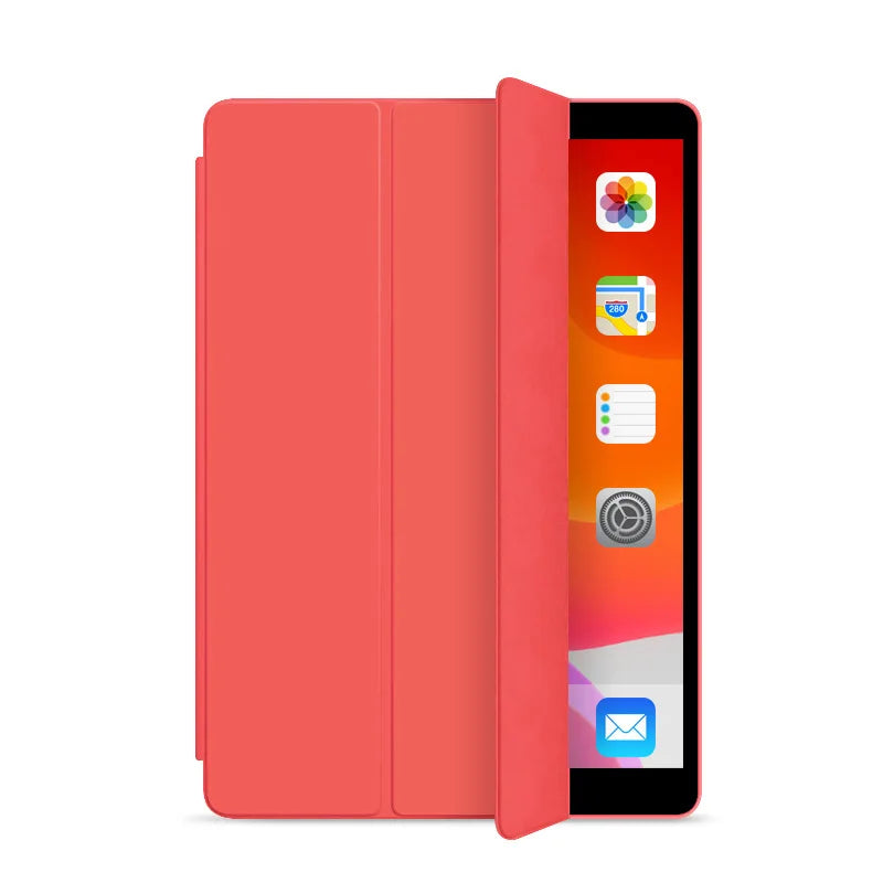 Coque iPad universelle 2026 – Protection antichoc multi-modèles avec rabat Tri-Fold et fonction auto veille