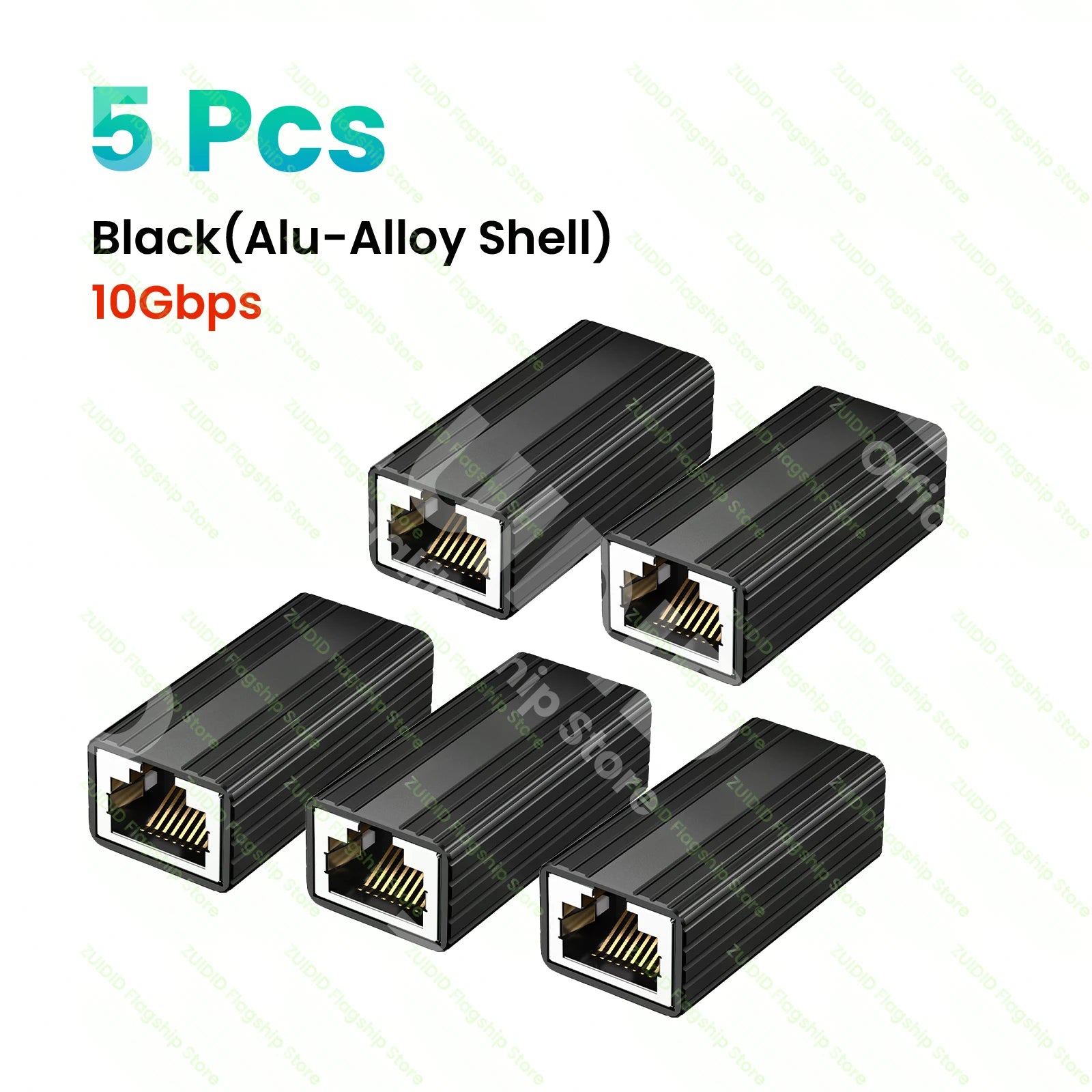 Connecteur RJ45 femelle à femelle 1/2/5/10 pièces 10Gbps Extension d'extension réseau Gigabit pour adaptateur de câble Ethernet Cat8 Cat7 Cat6