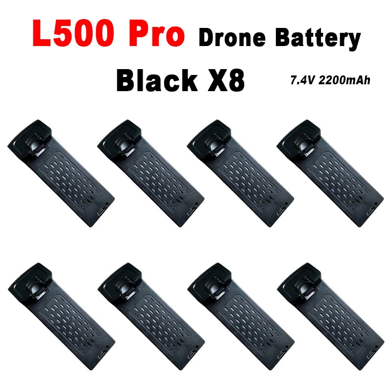 Batterie d'origine LYZRC L500 Pro 7.4V 2200mAh pour L500 Pro/Max 4K batterie de Drone professionnelle accessoires pièces