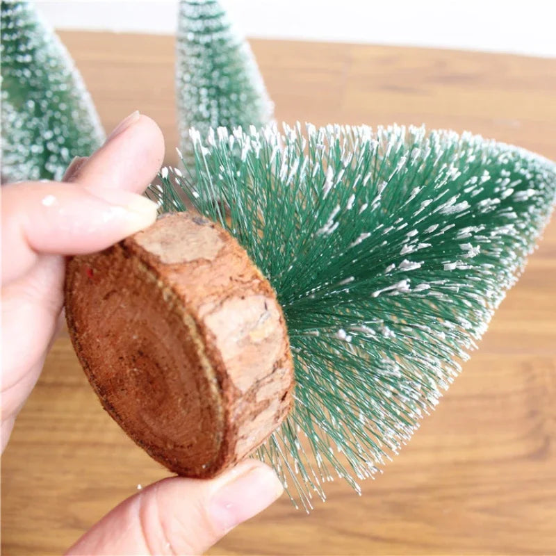 Mini Arbre de Noël Pin Givré – 10 à 30 cm