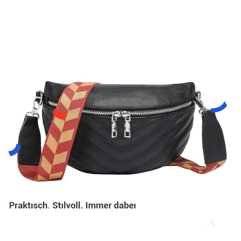 Sac banane et sac à bandoulière femme Miss Lulu, compact et élégant