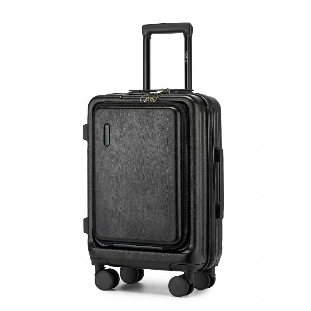 Valise rigide ABS + PC KONO, cabine et soute, serrure TSA et 4 roues pivotantes