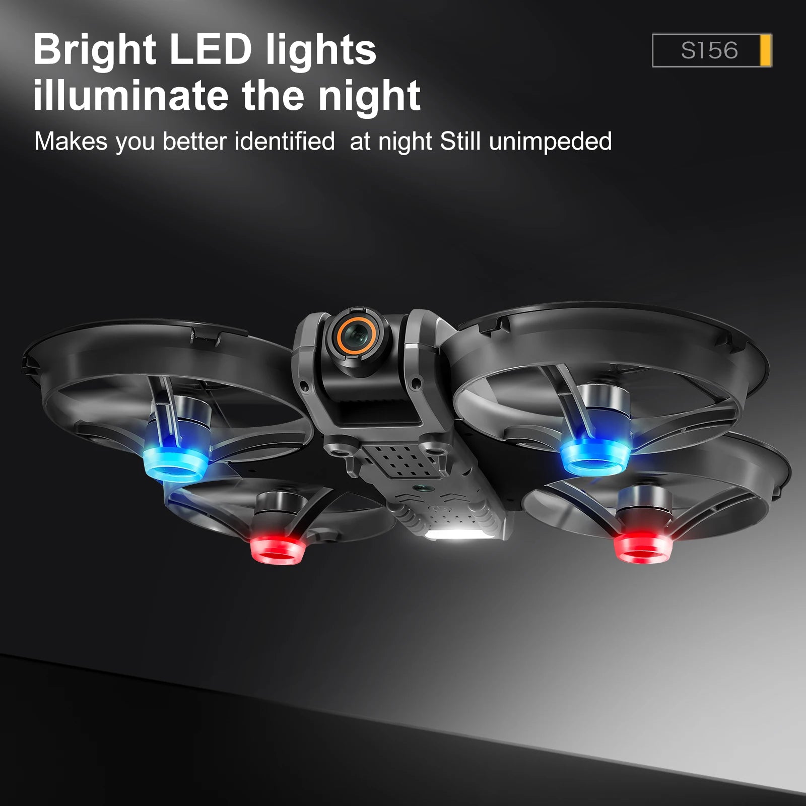 S156 PRO Drone 8K – Double Caméra HD, Écran Omnidirectionnel, Évitement d’Obstacles