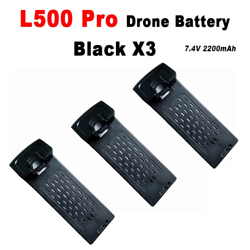 Batterie d'origine LYZRC L500 Pro 7.4V 2200mAh pour L500 Pro/Max 4K batterie de Drone professionnelle accessoires pièces