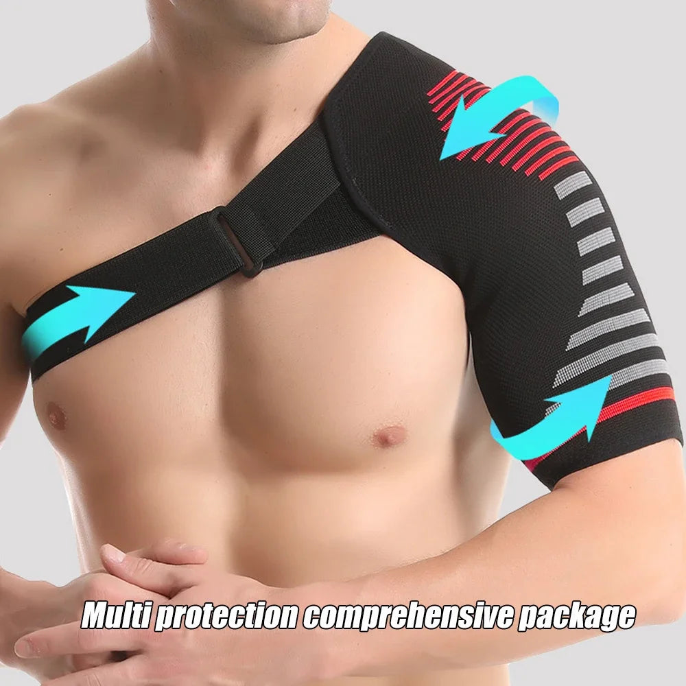 Orthèse d'épaule de compression avec technologie de compression PowerKnit | Orthèse orthopédique pour hommes et femmes