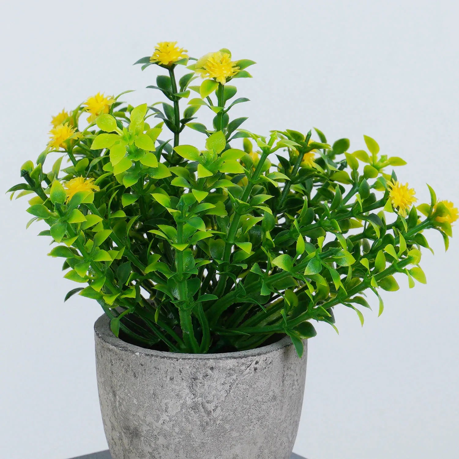 Plante artificielle, Mini fleur artificielle momentanée pour bébé, petites plantes en pot simulées, fausses fleurs, table de bureau, ornements en pot, décor de jardin