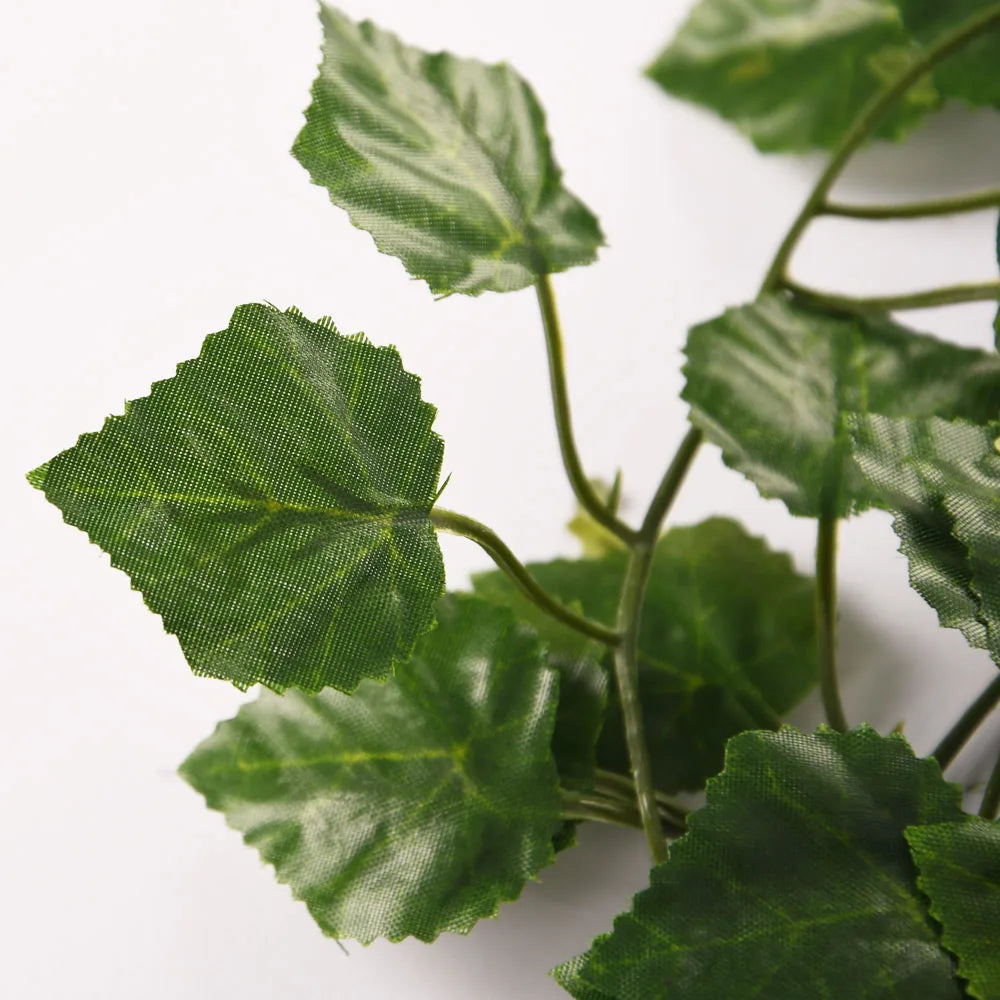 Plantes artificielles, Feuilles de Lierre Artificielles pour Décoration de Jardin, 1 Pièce, 2.1 m