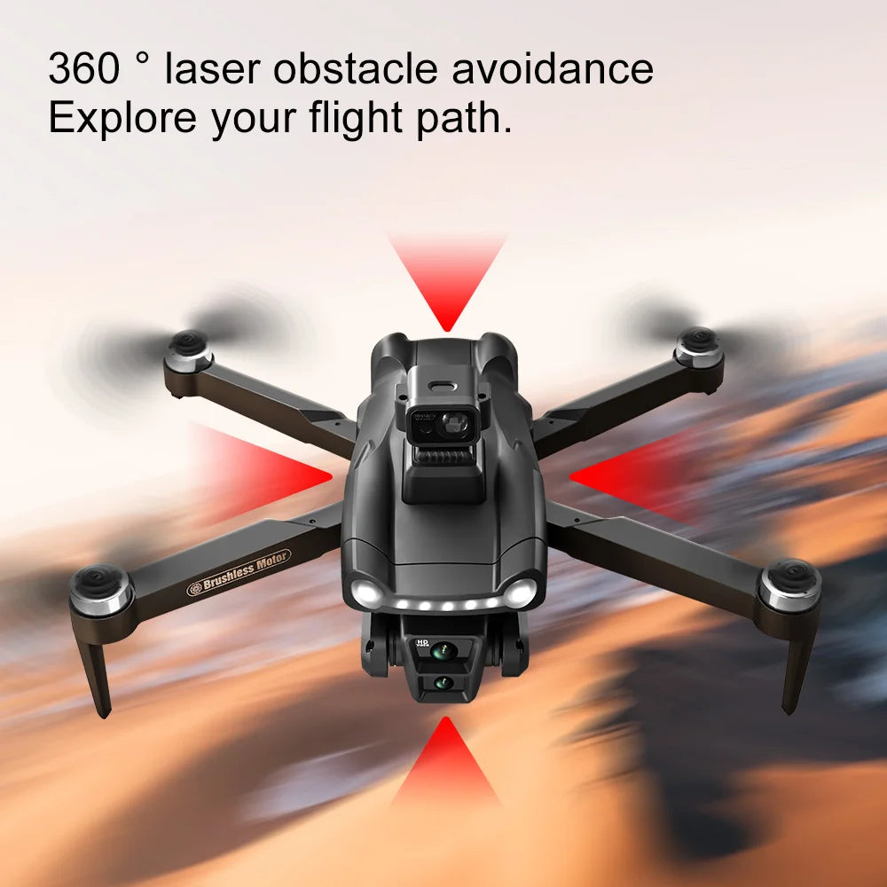 Drone Xiaomi Mijia V198GPS 8K HD – Double Caméra, GPS 5G, Évitement Laser, Quadrotor Pliable Pro