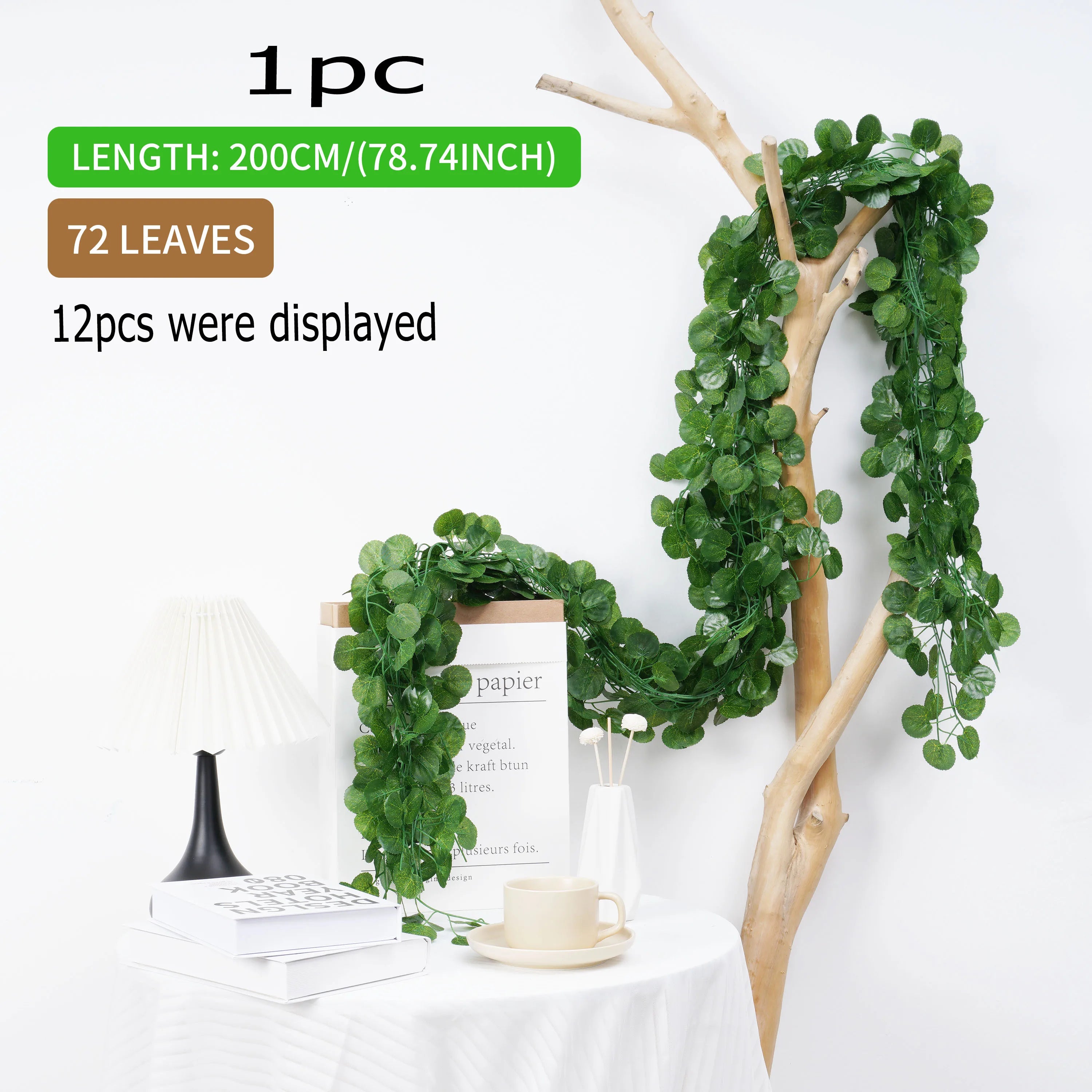 Plantes Artificielles pour la Décoration de la Maison, intérieur/extérieur