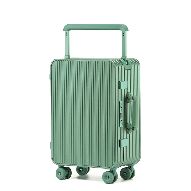 Valise trolley tout en alliage d’aluminium et de magnésium pour voyage SUSHIMU – 20, 24 et 26 pouces