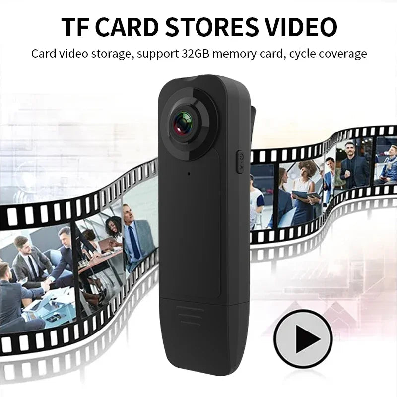 Mini caméra corporelle A18 Kaysunlink – 1080P HD Sport et Bodycam portable