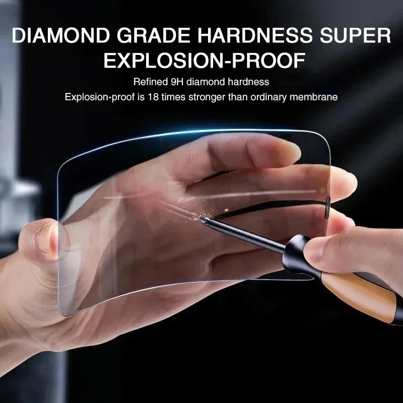 Screen Protector for iPhone 16 14 13 11 15Pro Max Mini 7 8 Plus Screen Protector for iPhone 15 X XR XS MAX