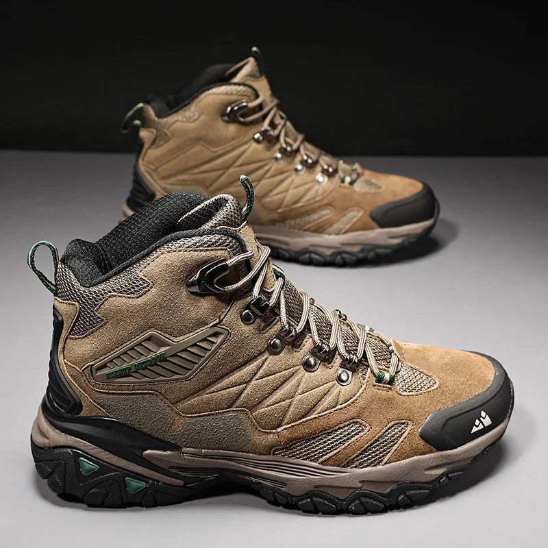 Chaussures de Randonnée HIKEUP Homme – Bottes Outdoor Respirantes et Résistantes