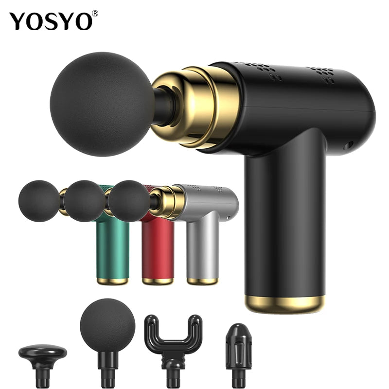 Mini Pistolet de massage intelligent portable, massage du visage, relaxation musculaire des tissus profonds