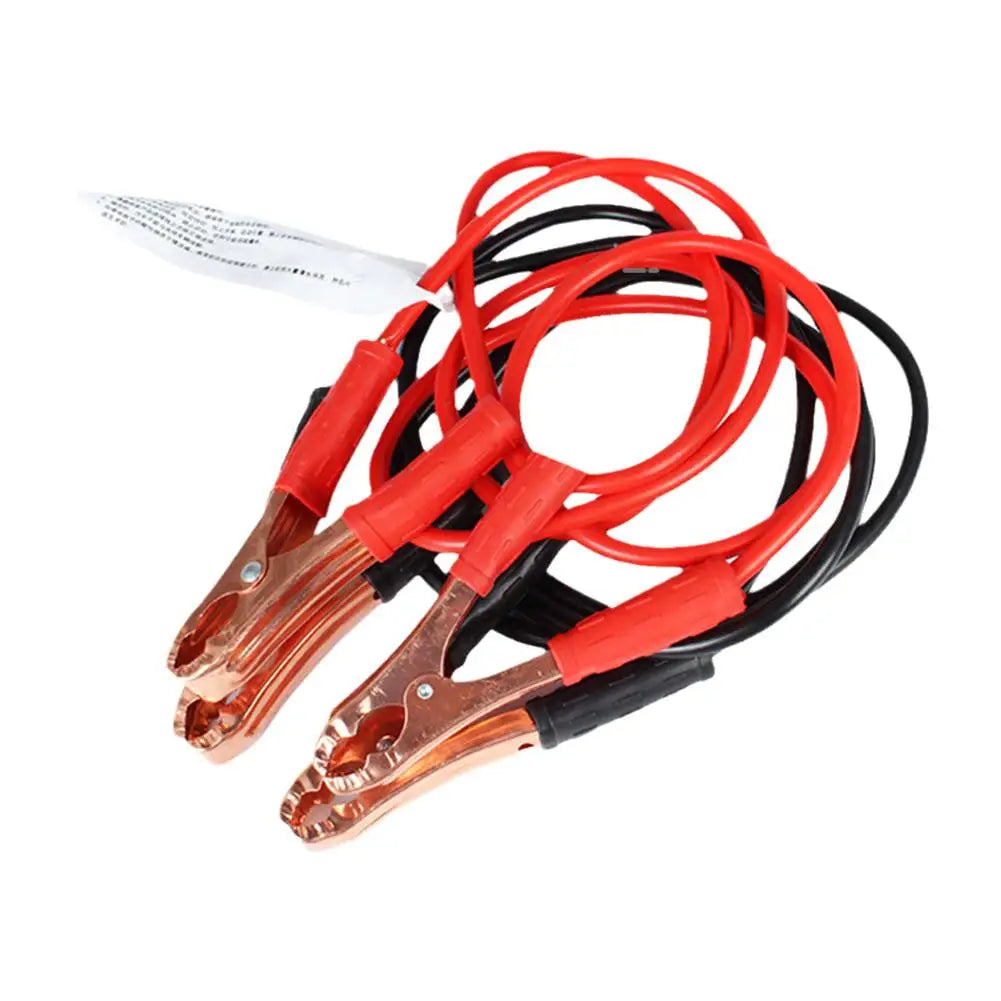Câble de démarrage d'appoint de batterie de voiture, câble de démarrage d'urgence, fourgonnette SUV, double extrémité avec pinces, 1.8m, 500A