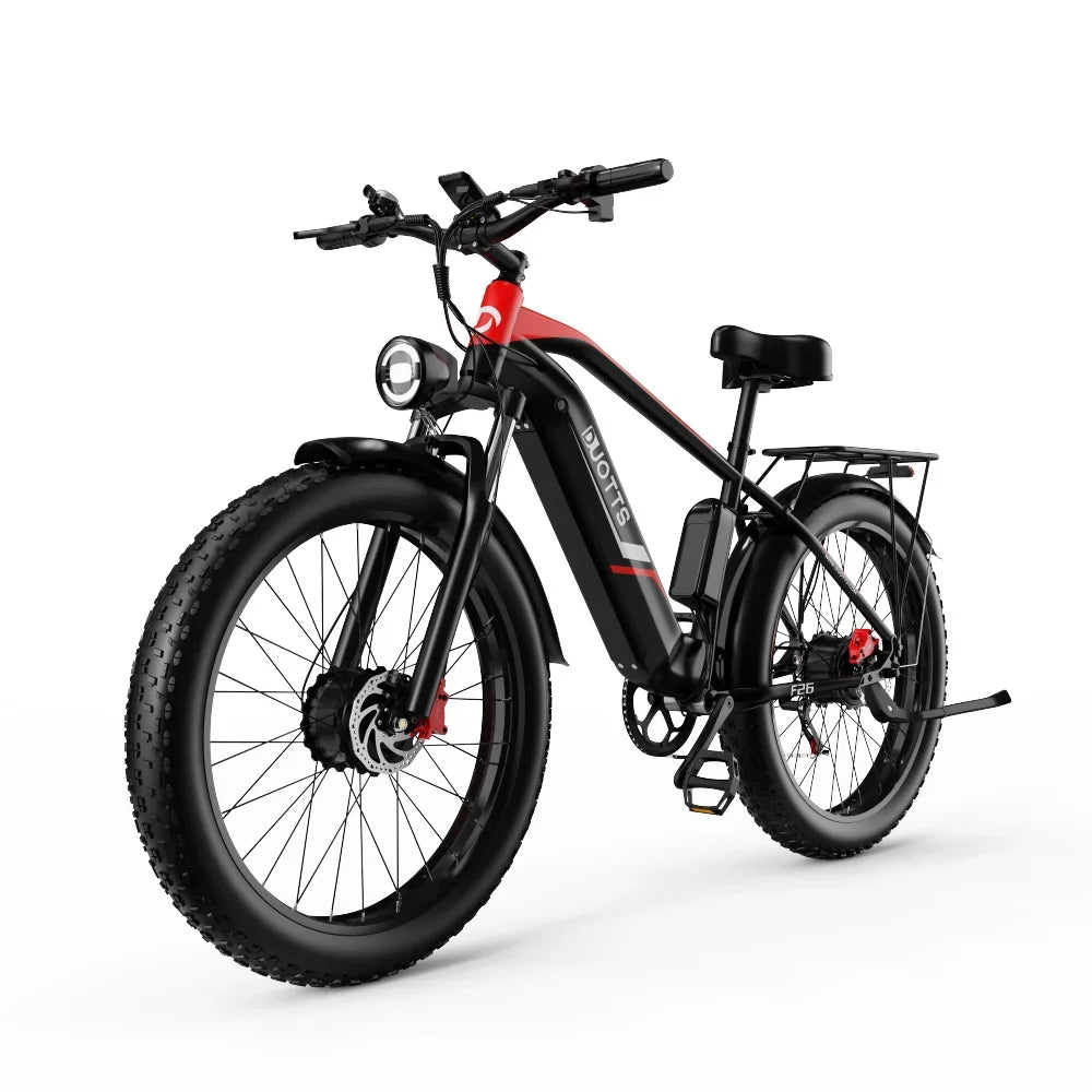 E-Bike für Erwachsene DUOTTS F26 – 2 Motoren 750W, 48V20AH Akku, vielseitig für Berg und Stadt, 26 Zoll