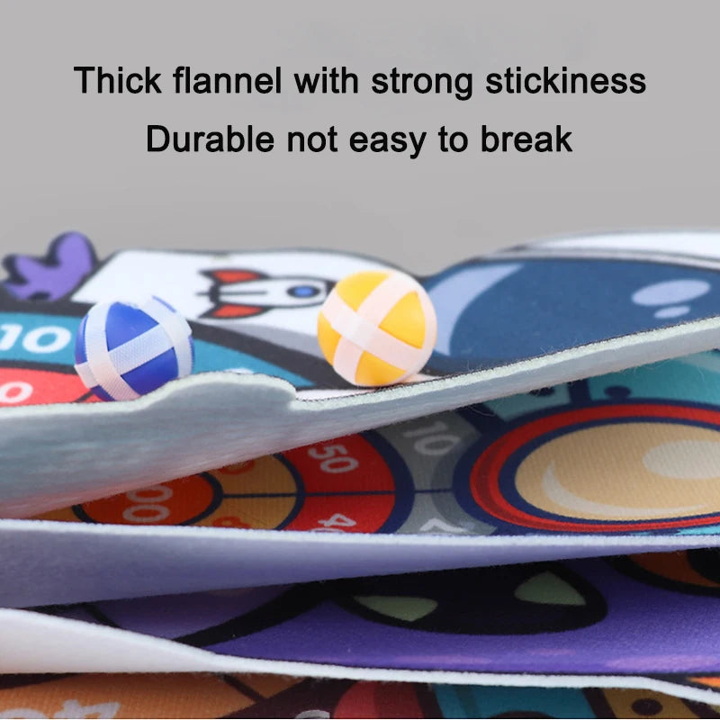 Zielschießspiel, Klebebrett für Kinder, Spielzeug für 3–8 Jahre, Indoor-Outdoor-Sportspiele