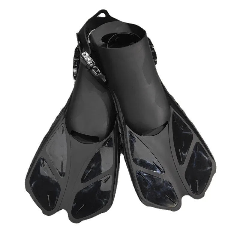 Palmes avec boucles réglables QYQ, talons ouverts, conçues pour la plongée en apnée et la plongée sous-marine