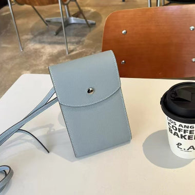 Petit Sac à Bandoulière Personnalisé en Cuir de Palmier – Sac de Téléphone pour Femme