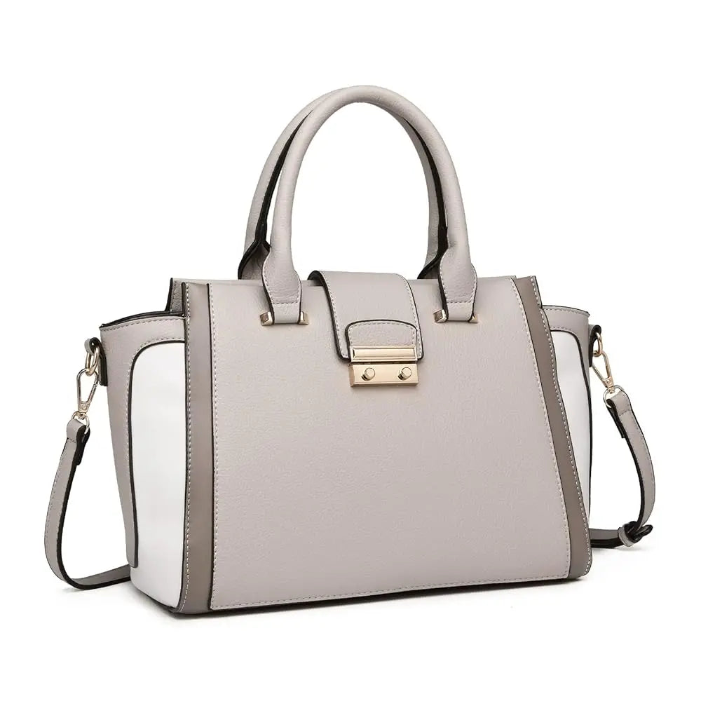 Sac à main femme rétro chic Miss Lulu, poignée et bandoulière