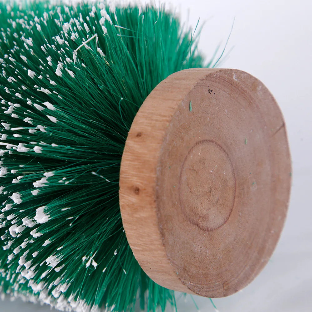 Petits ornements de sapin de Noël, décorations de Noël, bleu-vert, mini arbre de Noël