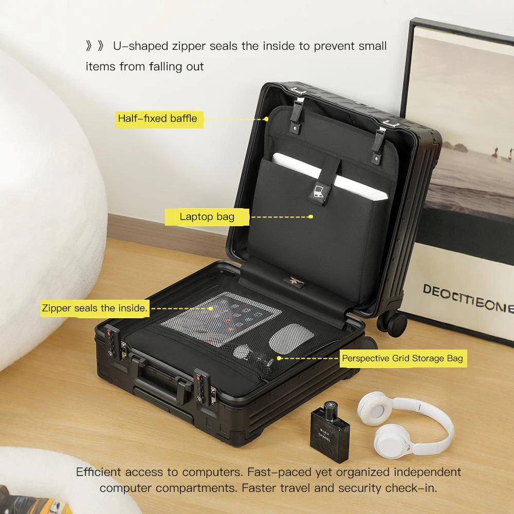 SUSHIMU – Petite valise trolley 18 pouces pour femmes