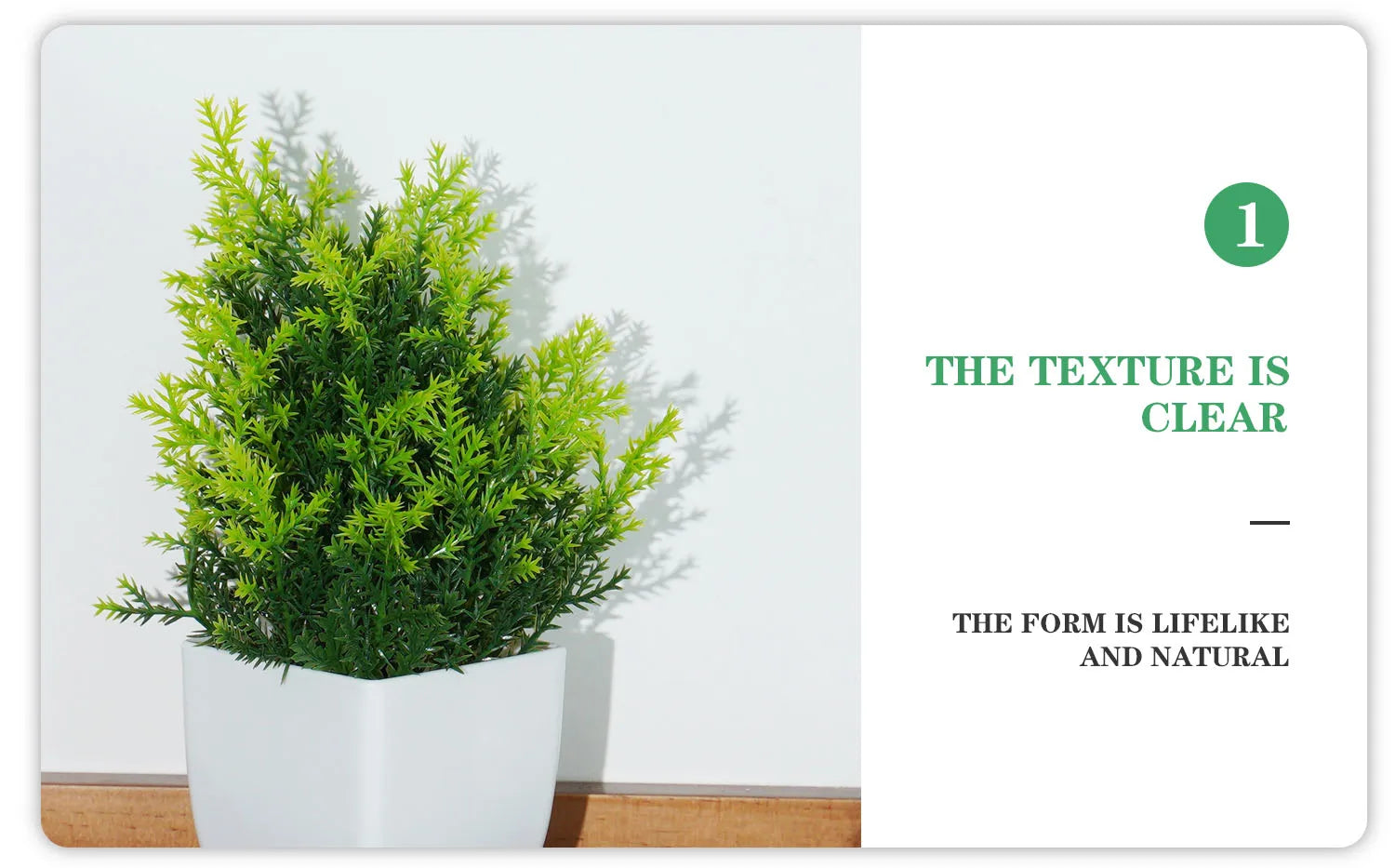 Plante artificielle verte, bonsaï, fausse fleur d'eucalyptus, plante en pot pour décoration extérieure, intérieure