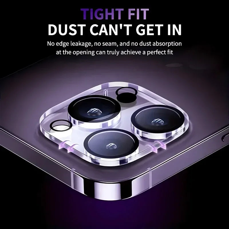 Protecteur d’écran complet de confidentialité + film objectif caméra pour iPhone – Kit complet