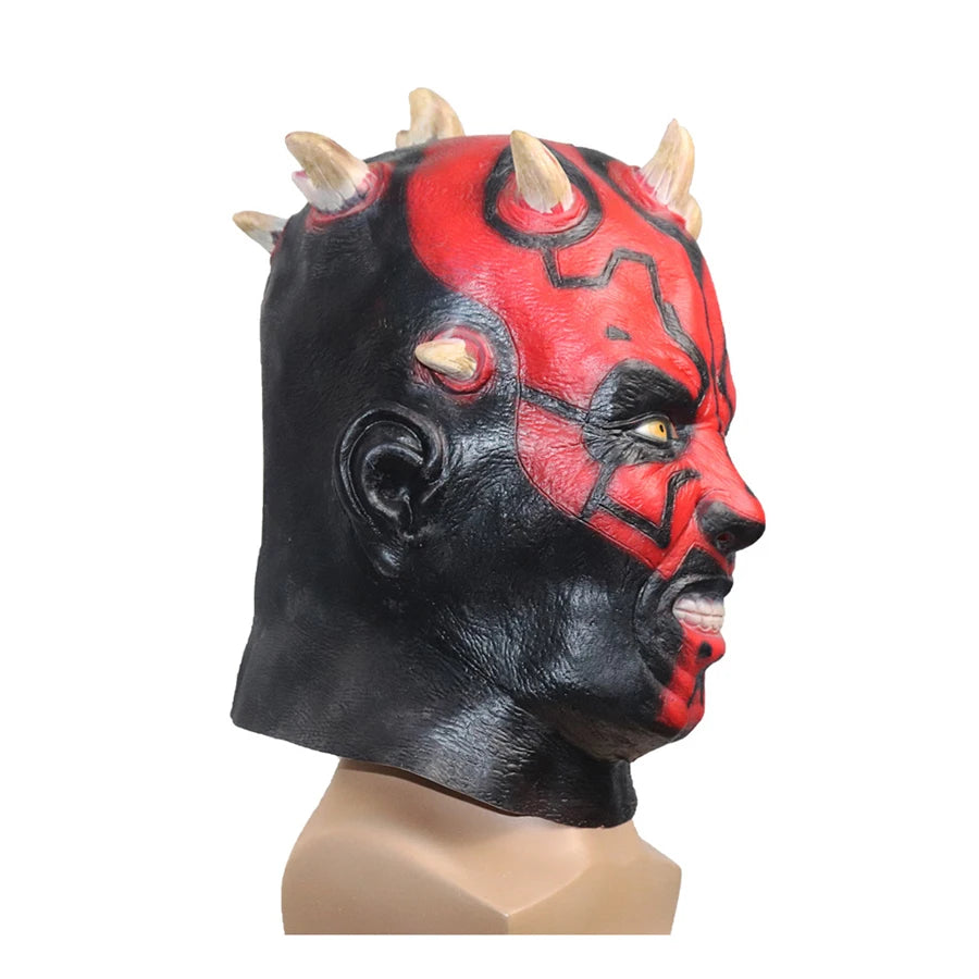 Masque Darth Maul – Cosplay et Halloween Couvre-Chef Complet