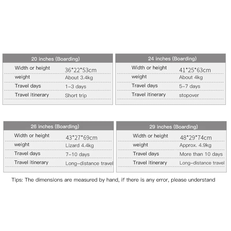 Bagage à main SUSHIMU avec support pour téléphone et tasse – valise roulante à coque rigide, 20, 24, 26 et 28 pouces