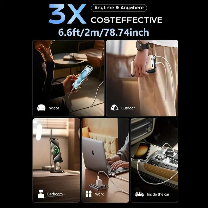 Câble de chargeur PD 35W USB C vers USB C pour iPhone 15 Pro Max, câble de charge rapide de Type C vers Type C pour iPhone 15 Plus iPad 10