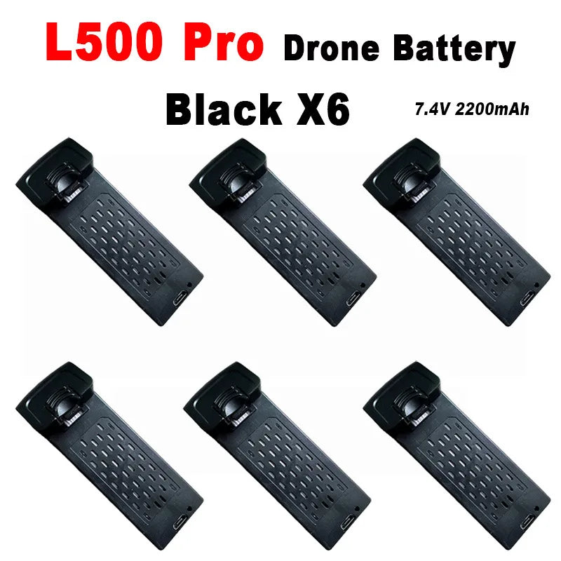 Batterie d'origine LYZRC L500 Pro 7.4V 2200mAh pour L500 Pro/Max 4K batterie de Drone professionnelle accessoires pièces