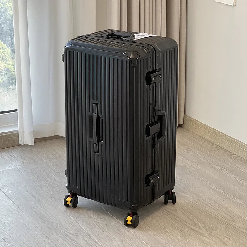 Valise large poignée pour voyage SUSHIMU – hommes et femmes, bagage à main, PC + ABS, 24, 26, 28 et 30 pouces