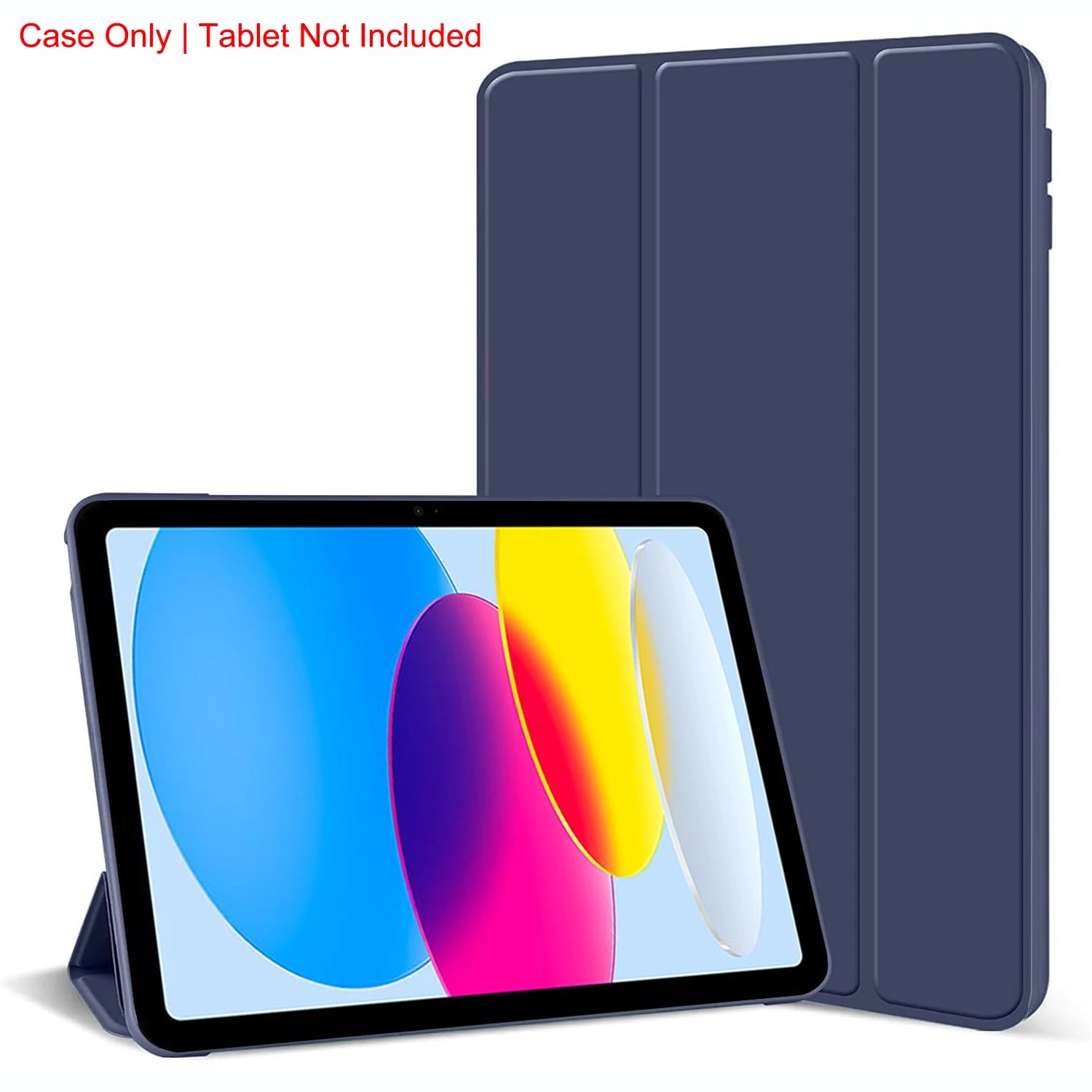 Étui à rabat pliable iPad 10e / 11e génération – Coque de protection cuir PU avec support magnétique